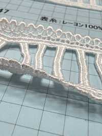 25047 دانتيل كيميائي ضيق Kyowa Lace صور إضافية