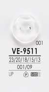 VE9511 أزرار قمصان باللون الأسود وللصباغة