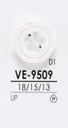 VE9509 أزرار القمصان للصباغة