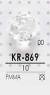 KR869 زر من راتنج الأكريليك