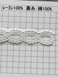 24012 دانتيل تول ضيق Kyowa Lace صور إضافية