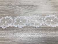 24126 دانتيل نايلون مجعد Kyowa Lace صور إضافية