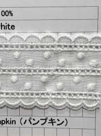 23218-1 دانتيل قطني ضيق Kyowa Lace صور إضافية