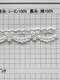 24290 دانتيل تول ضيق[Lace] Kyowa Lace صور إضافية