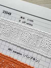 23549 دانتيل قطني ناعم Kyowa Lace صور إضافية