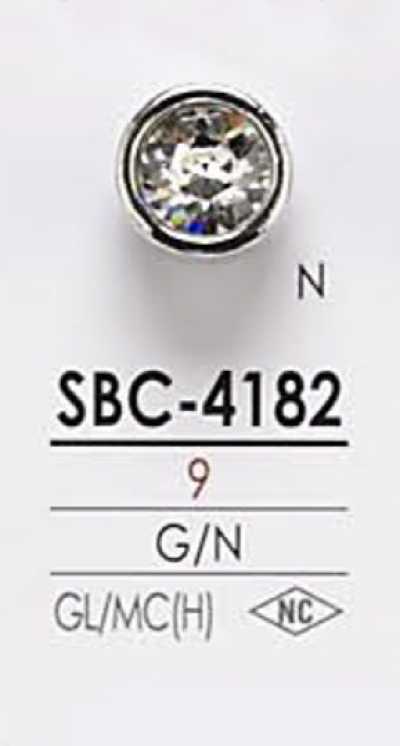 SBC4182 زر بحجر كريستال