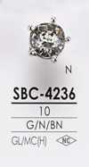 SBC4236 زر حجر كريستال