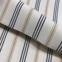 160 دوبي مخطط مصبوغ بالخيوط سليزي[بطانة الجيب] Ueyama Textile صور إضافية