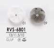 RVS6801 زر بحجر كريستالي بنمط Pin Curl للصباغة