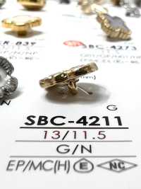 SBC4211 زر معدني للصباغة[أزرار] IRIS صور إضافية