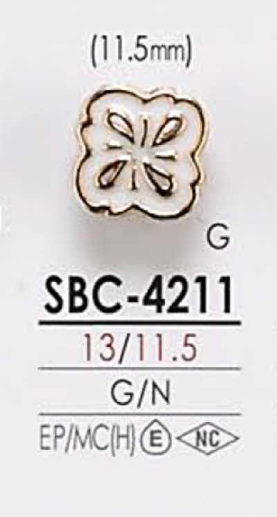 SBC4211 زر معدني للصباغة