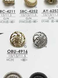 OBU4916 زر معدني[Buttons] IRIS صور إضافية