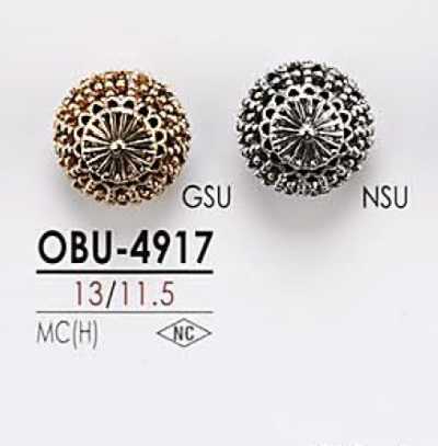 OBU4917 زر معدني