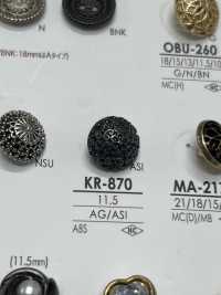KR870 زر معدني[Buttons] IRIS صور إضافية