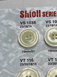 VS1034 زر بمظهر الصدف[أزرار] IRIS صور إضافية