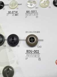 BDU002 زر بتشطيب عتيق[أزرار] IRIS صور إضافية