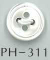 PH311 زر صدف مخدد بأربعة ثقوب