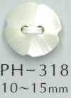 PH318 زر صدفي مشطوف بفتحتين