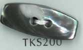 TKS200 زر صدف دافل ذو فتحتين