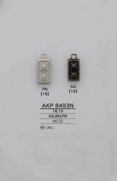 AKP8493N مسامير سحاب (لسان السحب)