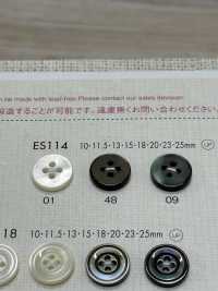 ES114 DAIYA BUTTONS زر بوليستر بنمط الصدفة[Buttons] DAIYA BUTTON صور إضافية