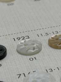 1923 DAIYA BUTTONS زر بوليستر بمظهر الصدف ذو فتحتين[Buttons] DAIYA BUTTON صور إضافية