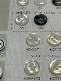 HDW17 DAIYA BUTTONS سلسلة HYPER DURABLE المقاومة للصدمات زر بوليستر بمظهر الصدف[أزرار] DAIYA BUTTON صور إضافية