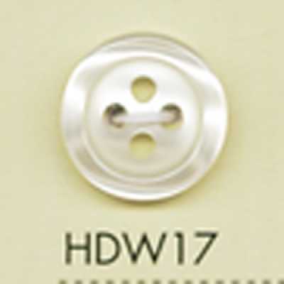 HDW17 DAIYA BUTTONS سلسلة HYPER DURABLE المقاومة للصدمات زر بوليستر بمظهر الصدف