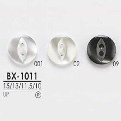 BX1011 زر من راتنج البوليستر بفتحتين