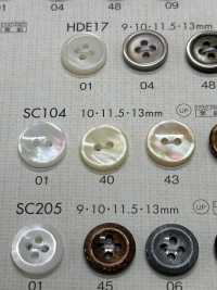 SC104 زر بوليستر بمظهر الصدف مقاوم للصدمات من سلسلة HYPER DURABLE من DAIYA BUTTONS[أزرار] DAIYA BUTTON صور إضافية
