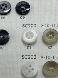 SC200 DAIYA BUTTONS سلسلة HYPER DURABLE المقاومة للصدمات أزرار بوليستر بمظهر قرن الجاموس DAIYA BUTTON صور إضافية