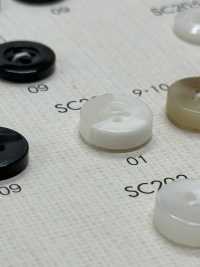 SC200 DAIYA BUTTONS سلسلة HYPER DURABLE المقاومة للصدمات أزرار بوليستر بمظهر قرن الجاموس DAIYA BUTTON صور إضافية