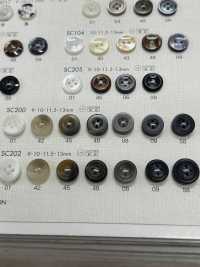 SC200 DAIYA BUTTONS سلسلة HYPER DURABLE المقاومة للصدمات أزرار بوليستر بمظهر قرن الجاموس DAIYA BUTTON صور إضافية