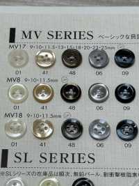 MV8 DAIYA BUTTONS زر بوليستر بمظهر الصدف[Buttons] DAIYA BUTTON صور إضافية