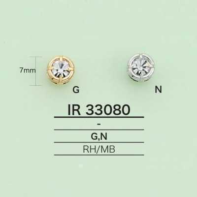 IR33080 تعليقة دائرية مع أحجار الراين