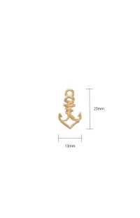 ARP3196 طرف سحاب على شكل مرساة (لسان السحب)[Zipper] IRIS صور إضافية
