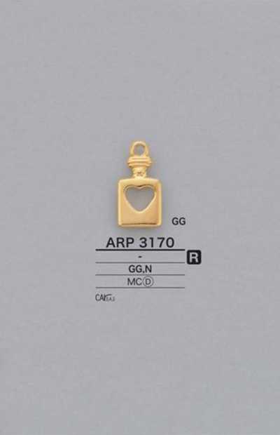ARP3170 لسان سحاب على شكل قلب