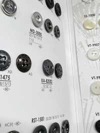 KA82002 زر معدني بأربعة ثقوب للسترات والبدلات[Buttons] IRIS صور إضافية