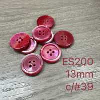 ES200 زر بوليستر فاخر على طراز الصدف بحافة وأربع فتحات[Buttons] DAIYA BUTTON صور إضافية