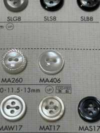 MA406 DAIYA BUTTONS زر بوليستر بنمط الصدف[Buttons] DAIYA BUTTON صور إضافية