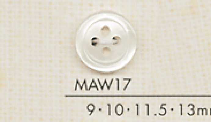 MAW17 DAIYA BUTTONS زر بوليستر بنمط الصدفة