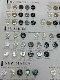 SLG17 DAIYA BUTTONS زر بوليستر بشكل الصدفة[أزرار] DAIYA BUTTON صور إضافية