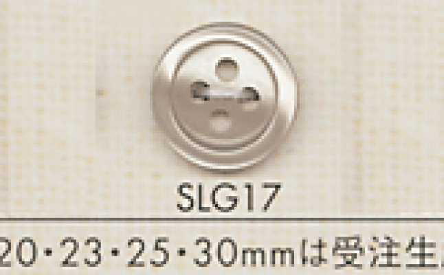 SLG17 DAIYA BUTTONS زر بوليستر بشكل الصدفة