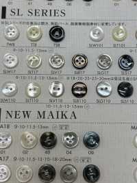 SLW110 DAIYA BUTTONS زر بوليستر بشكل الصدف[أزرار] DAIYA BUTTON صور إضافية
