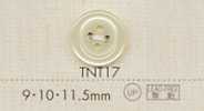 TNT17 DAIYA BUTTONS زر بوليستر شبيه بالصدف مقاوم للحرارة