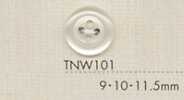 TNW101 DAIYA BUTTONS زر بوليستر بمظهر الصدف ومقاوم للحرارة