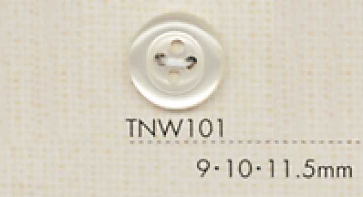 TNW101 DAIYA BUTTONS زر بوليستر بمظهر الصدف ومقاوم للحرارة