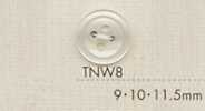 TNW8 DAIYA BUTTONS زر بوليستر بمظهر الصدف مقاوم للحرارة
