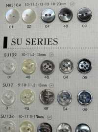 SU109 DAIYA BUTTONS زر بوليستر بنمط الصدفة[Buttons] DAIYA BUTTON صور إضافية