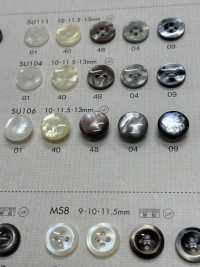 SU106 DAIYA BUTTONS زر بوليستر بشكل الصدف[Buttons] DAIYA BUTTON صور إضافية